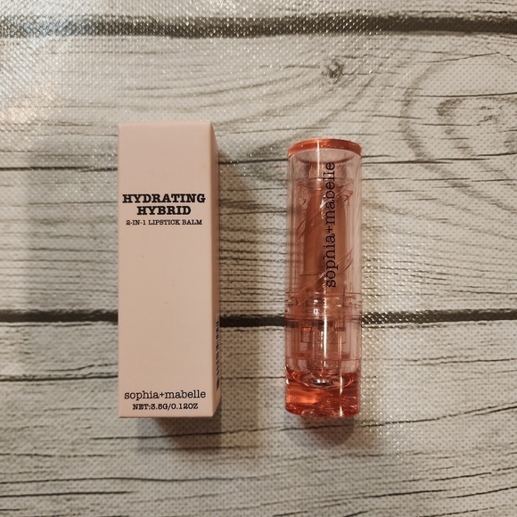Nib Sophia and Mabelle Topless Hydrating Hybrid 2 in 1 Lipstick Balm Full Size - Picture 7 of 8